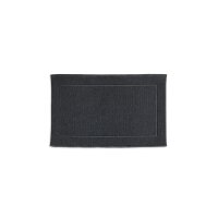 Handtuchserie Ladessa - Badematte granitgraue Baumwolle -...