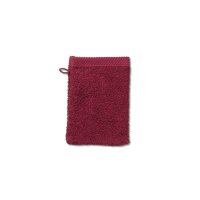 Handtuchserie Ladessa - Waschhandschuh himbeerrote...