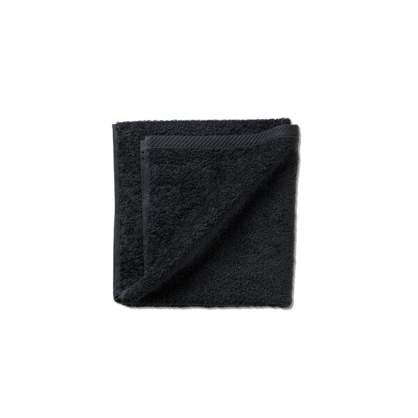 Handtuchserie Ladessa - Handtuch schwarze Baumwolle - ca. 50 x 100 cm