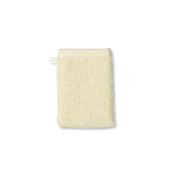 Handtuchserie Ladessa - Waschhandschuh offwhite Baumwolle - ca. 15 x 21 cm