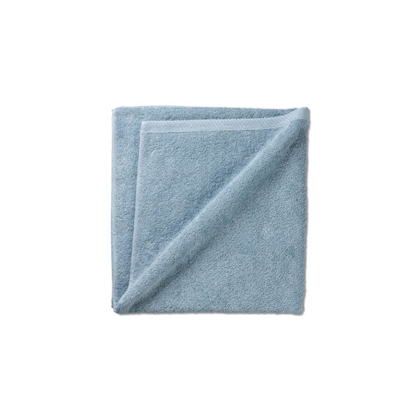 Handtuchserie Ladessa - Duschtuch frostblaue Baumwolle - ca. 70 x 140 cm