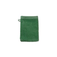 Handtuchserie Ladessa - Waschhandschuh blattgrüne...