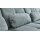Modulmaster Serie MM-MP1206 - Nierenkissen stahlfarbenes Flachgewebe Cyber - ca. 58 x 25 cm