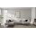 Interliving Sofa Serie 4304 – Wohnlandschaft ecrufarbener Bezug Macan & silberfarbener Bezug Vera – Stellfläche ca. 243 x 357 cm
