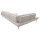 Interliving Sofa Serie 4304 – Wohnlandschaft ecrufarbener Bezug Macan & silberfarbener Bezug Vera – Stellfläche ca. 243 x 357 cm