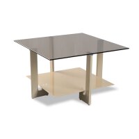 Couchtisch Napoli 1 Bronze & Cremweiß - ca. 75...