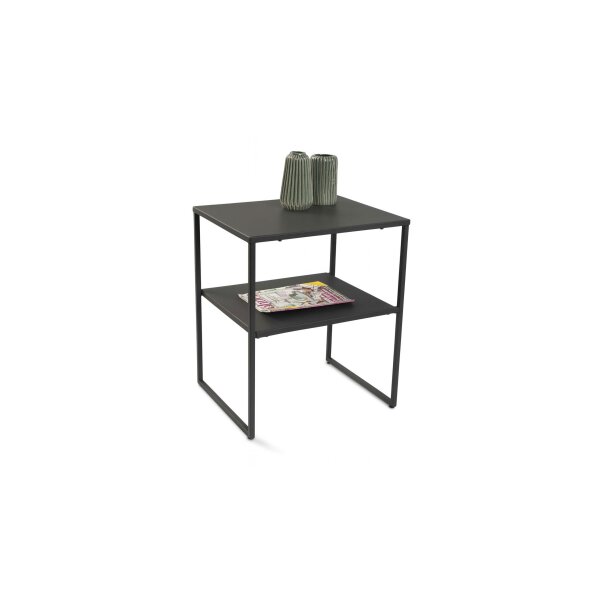 Beistelltisch Timur 2 Anthrazit – ca. 50 x 40 cm