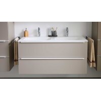 Interliving Bad Serie 3710 - Badmöbel-Set Macchiato & Weiß