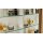Interliving Bad Serie 3730 - Badmöbel-Set mit Keramikbecken Eiche Sierra & Weiß