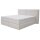 Interliving Boxspring Bett Serie 1421 elfenbeinfarbener Bezug Alfor 101 - Liegefläche ca. 180 x 200 cm