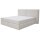Interliving Boxspring Bett Serie 1421 elfenbeinfarbener Bezug Alfor 101 - Liegefläche ca. 180 x 200 cm