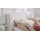 Interliving Boxspring Bett Serie 1421 elfenbeinfarbener Bezug Alfor 101 - Liegefläche ca. 180 x 200 cm