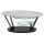Interliving Couchtisch Serie 6230 travertinfarbene Keramik & Klarglas - 95 - 150 x 60 cm
