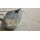 Interliving Couchtisch Serie 6230 travertinfarbene Keramik & Klarglas - 95 - 150 x 60 cm