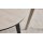 Interliving Couchtisch Serie 6231 - Couchtisch travertinfarbene Keramik & schwarzer Stahl - 92 x 65 cm