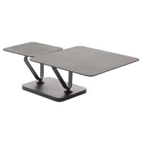 Interliving Couchtisch Serie 6232 titanfarbene Keramik...
