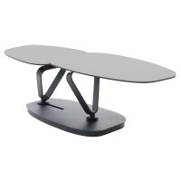 Interliving Couchtisch Serie 6233 silberfarbene Keramik...