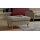 Interliving Sofa Serie 4420 - Polsterhocker mit Holzfüßen grausilberner Bezug LRS 19 – ca. 102 x 65 cm