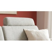Interliving Sofa Serie 4066 – Kopfstütze granitfarbener Webstoff Lian - ca. 71 x 18 cm