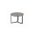 Couchtisch-Set Massa CT dunkle Betonoptik & schwarzes Metall - zweiteilig