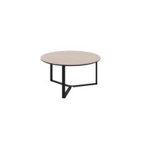 Couchtisch-Set Massa CT Cashmereoptik & schwarzes...