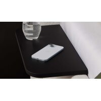Interliving Polsterbett Serie 1422 - Einstecktisch schwarzes Holz - ca. 50 x 22 cm