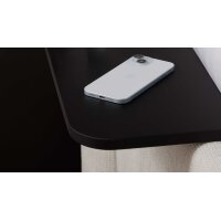 Interliving Polsterbett Serie 1422 - Einstecktisch schwarzes Holz - ca. 50 x 22 cm