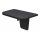 Interliving Polsterbett Serie 1422 - Einstecktisch schwarzes Holz - ca. 50 x 22 cm