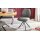 Interliving Esszimmer Serie 5116 – Polsterstuhl graue Cord-Lederkombination Fo-Sh & schwarzes Gestell F37