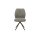 Interliving Esszimmer Serie 5116 – Polsterstuhl graue Cord-Lederkombination Fo-Sh & schwarzes Gestell F37