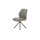 Interliving Esszimmer Serie 5116 – Polsterstuhl graue Cord-Lederkombination Fo-Sh & schwarzes Gestell F37