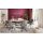Interliving Esszimmer Serie 5116 – Polsterstuhl mit Drehfunktion graue Cord-Lederkombination Fo-Sh & schwarzes Gestell F37