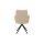 Interliving Esszimmer Serie 5116 – Armlehnstuhl mit Motion- & Drehfunktion cremeweißes Leder Cloud & schwarzes Gestell F37