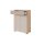 Interliving Garderobe Serie 6015 - Kombikommode Steingrau & Eiche - eine Schublade, zwei Türen, Breite ca. 110 cm