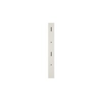 Interliving Garderobe Serie 6015 - Wandgarderobe Mattweiß - ca. 21 x 180 cm