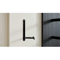 Interliving Garderobe Serie 6015 - Wandgarderobe Mattweiß - ca. 21 x 180 cm