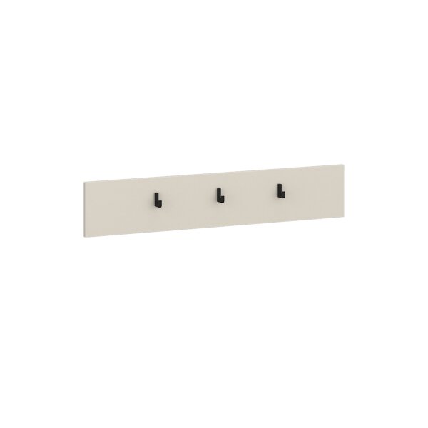 Garderobenprogramm Naxxar - Wandgarderobe Cashmere & Stone Eiche - ca. 94 x 18 cm