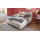 Interliving Boxspring Bett Serie 1421 naturfarbener Bezug Alfor 01 - Liegefläche ca. 180 x 200 cm