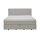 Interliving Boxspringbett Serie 1421 hellgrauer Stoffbezug Pollux 80 - Liegefläche ca. 180 x 200 cm