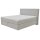 Interliving Boxspringbett Serie 1421 hellgrauer Stoffbezug Pollux 80 - Liegefläche ca. 180 x 200 cm