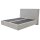 Interliving Boxspringbett Serie 1421 hellgrauer Stoffbezug Pollux 80 - Liegefläche ca. 180 x 200 cm