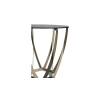 Beistelltisch Maya 1 Bronze & Cremeweiß -...