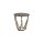 Beistelltisch Maya 1 Bronze & Cremeweiß - Durchmesser ca. 50 cm
