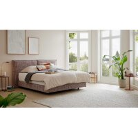 Interliving Boxspring Bett Serie 1421 magnolienfarbener...