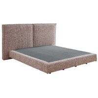 Interliving Boxspring Bett Serie 1421 magnolienfarbener Bezug Freya 160 - Liegefläche ca. 180 x 200 cm