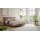 Interliving Boxspring Bett Serie 1421 magnolienfarbener Bezug Freya 160 - Liegefläche ca. 180 x 200 cm
