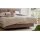 Interliving Boxspring Bett Serie 1421 magnolienfarbener Bezug Freya 160 - Liegefläche ca. 180 x 200 cm