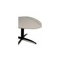 Couchtisch Tokio 2 Weiß & Schwarz - ca. 75 x 40 cm
