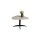 Couchtisch Tokio 2 Weiß & Schwarz - ca. 75 x 40 cm