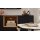 Interliving Wohnzimmer Serie 2034 - Sideboard schwarzer Lack & Eiche - zwei Schubladen, zwei Türen, Länge ca. 150 cm